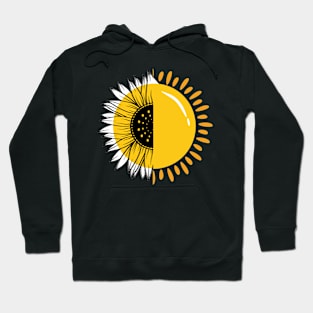 Little Aesthetic Sunflower Hoodie